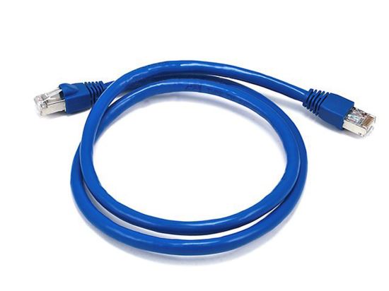 Monoprice 5899 networking cable Blue 35.4" (0.9 m) Cat6a S/UTP (STP)1