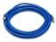Picture of Monoprice 5903 networking cable Blue 169.3" (4.3 m) Cat6a U/FTP (STP)