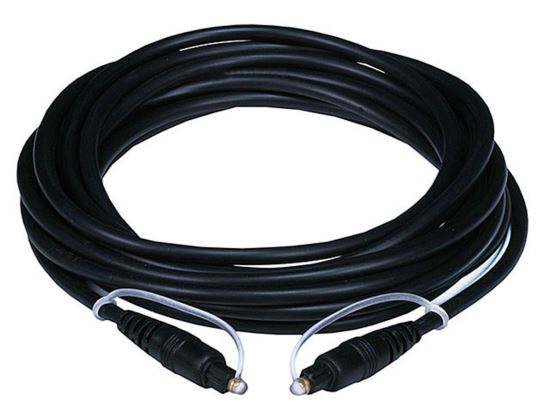 Monoprice 6273 fiber optic cable 180" (4.57 m) TOSLINK Black1