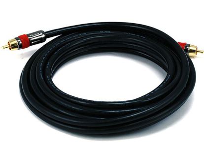 Monoprice 6306 coaxial cable RG-6/U 177.2" (4.5 m) RCA Black1