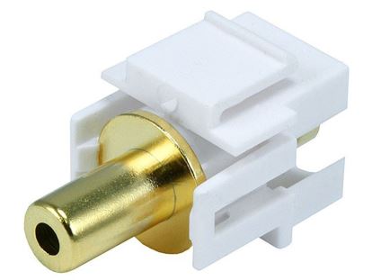Monoprice 6576 cable gender changer 3.5mm White1