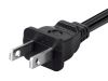 Monoprice 7672 power cable Black 70.9" (1.8 m) NEMA 1-15P C7 coupler4