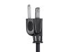 Monoprice 7681 power cable Black 120" (3.05 m) NEMA 5-15P IEC C135