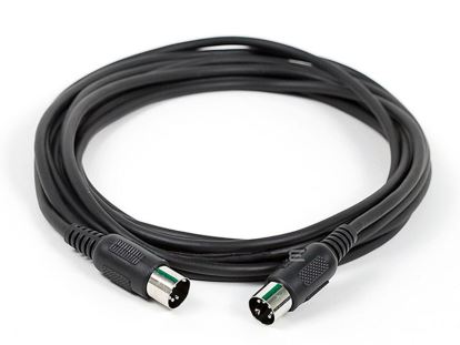 Monoprice 8534 audio cable 180" (4.57 m) DIN (5-pin) Black1