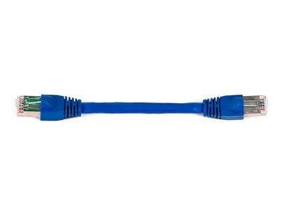 Monoprice 8600 networking cable Blue 6" (0.152 m) Cat6a1