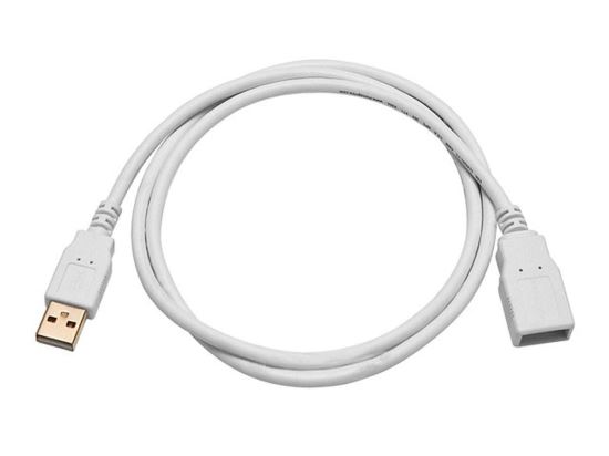 Monoprice 8605 USB cable 36" (0.914 m) USB 2.0 USB A White1