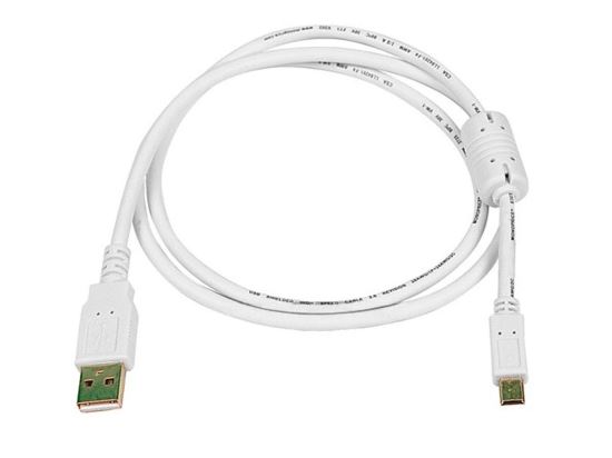 Monoprice 8633 USB cable 36" (0.914 m) USB 2.0 USB A Mini-USB B White1
