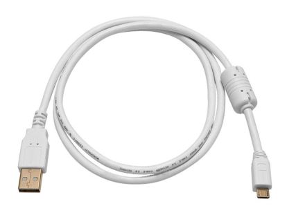 Monoprice 8640 USB cable 36" (0.914 m) USB 2.0 USB A Micro-USB B White1