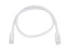 Monoprice 9836 networking cable White 23.6" (0.6 m) Cat6 U/UTP (UTP)1