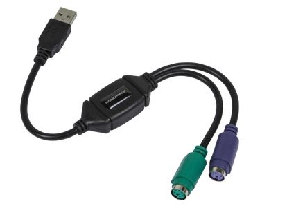 Monoprice 10934 PS/2 cable 2x 6-p Mini-DIN USB A Black1