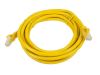 Monoprice 11244 networking cable Yellow 119.7" (3.04 m) Cat5e U/UTP (UTP)2