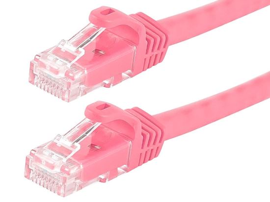 Monoprice 11251 networking cable Pink 165.4" (4.2 m) Cat5e U/UTP (UTP)1