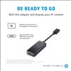HP 1WC36AA USB graphics adapter Black3