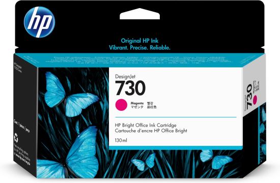 HP 730 130-ml Magenta DesignJet Ink Cartridge1