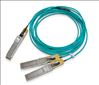 Mellanox Technologies MFS1S50-H005E fiber optic cable 196.9" (5 m) QSFP56 2x QSFP56 Aqua color1