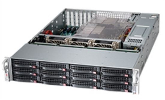 Supermicro SC826BE1C4-R1K23LPB Rack Black 1200 W1