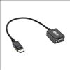 Tripp Lite P134-001-VGA video cable adapter 12.2" (0.31 m) VGA (D-Sub) DisplayPort Black3