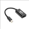 Tripp Lite P137-06N-HD4K6B video cable adapter 5.91" (0.15 m) HDMI Type A (Standard) Mini DisplayPort Black1