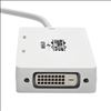 Tripp Lite P137-06N-HDVW video cable adapter 5.91" (0.15 m) Mini DisplayPort DVI-D + VGA (D-Sub) + HDMI White6