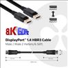 CLUB3D DisplayPort 1.4 HBR3 Cable 2m/6.56ft M/M 8K60Hz4