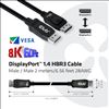 CLUB3D DisplayPort 1.4 HBR3 Cable 2m/6.56ft M/M 8K60Hz7