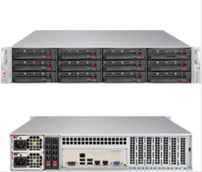 Supermicro SSG-6029P-E1CR16T server barebone LGA 3647 (Socket P) Rack (2U) Black1