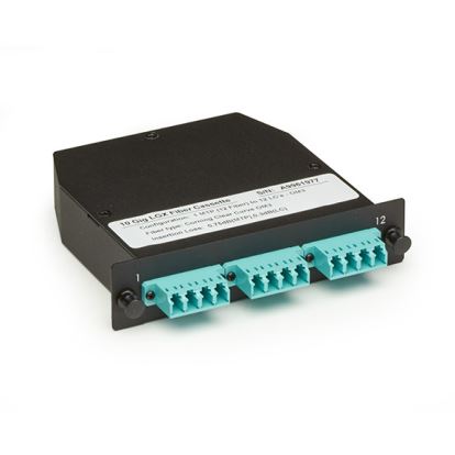 Black Box OM3 50-Micron fiber optic adapter MTP 2 pc(s)1