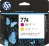HP 774 Magenta/Yellow DesignJet Printhead1
