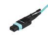 StarTech.com MPO12PL5M fiber optic cable 196.9" (5 m) MPO/MTP OM3 Aqua color2