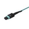 StarTech.com MPO8LCPL10M fiber optic cable 393.7" (10 m) MPO/MTP 8x LC OM3 Aqua color2