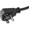 StarTech.com PACF10118IN power cable Black 19.7" (0.5 m) NEMA 5-15P NEMA 5-15R3