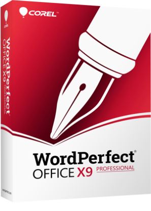 Corel WordPerfect Office X9 Professional 1 license(s) Multilingual1