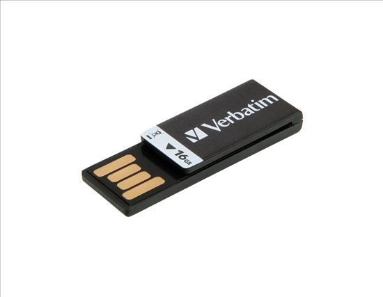 Verbatim Clip-it USB flash drive 16 GB USB Type-A 2.0 Black1