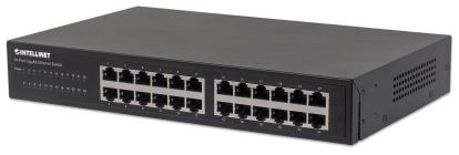 Intellinet 561273 network switch Gigabit Ethernet (10/100/1000) Black1