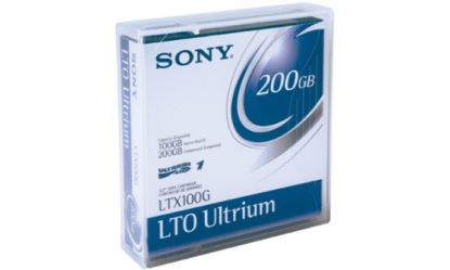 Sony LTX100G/4 backup storage media Blank data tape 100 GB LTO 0.5" (1.27 cm)1