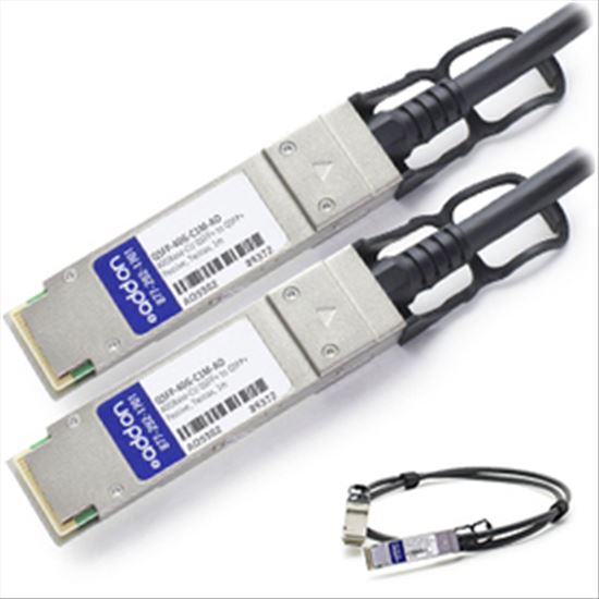 AddOn Networks XXVDACBL1M-AO Serial Attached SCSI (SAS) cable 39.4" (1 m) 25000 Gbit/s Stainless steel, Black1