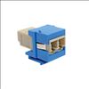 Tripp Lite N455-000-BL-KJ fiber optic adapter LC/LC 1 pc(s) Blue1