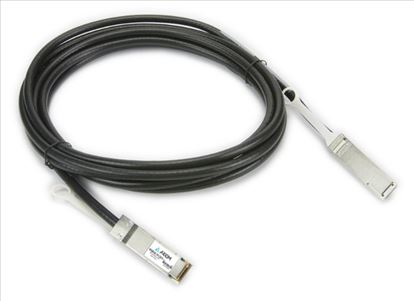 Axiom QFX-QSFP-DAC-3M-AX fiber optic cable 118.1" (3 m) QSFP+ Black1