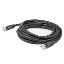 Picture of AddOn Networks ADD-25FCAT6AC-BK networking cable Black 300" (7.62 m) Cat6a U/UTP (UTP)