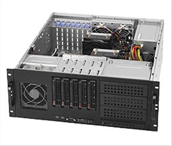 Supermicro SuperChassis 842TQC-668B Rack Black, Gray 668 W1