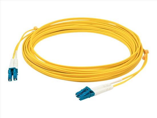 AddOn Networks ADD-LC-LC-6M9SMFP fiber optic cable 236.2" (6 m) ST OFNR OS2 Yellow1