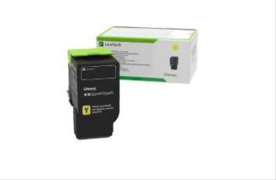 Lexmark 78C1UYE toner cartridge Yellow1