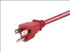 Monoprice 33602 power cable Red 72" (1.83 m) NEMA 5-15P C13 coupler6