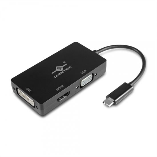 Vantec CB-CU301HDV interface hub USB 3.2 Gen 1 (3.1 Gen 1) Type-C Black1