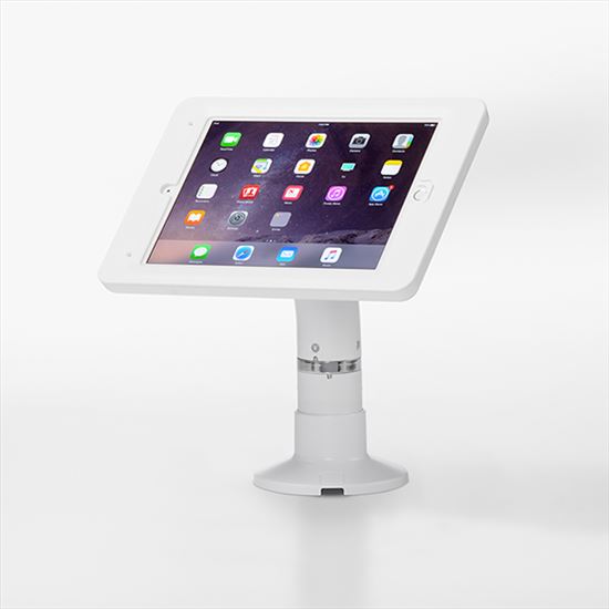 ArmorActive Pipeline Kiosk White Tablet Multimedia stand1