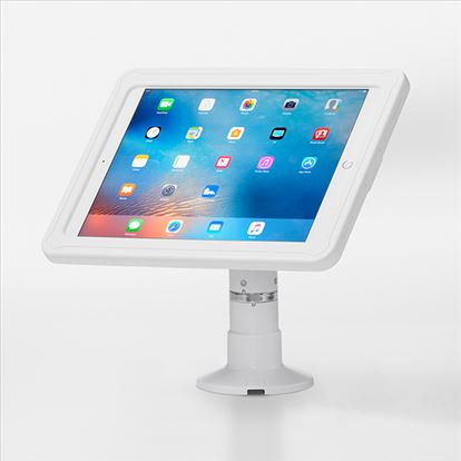 ArmorActive Pipeline Kiosk White Tablet Multimedia stand1