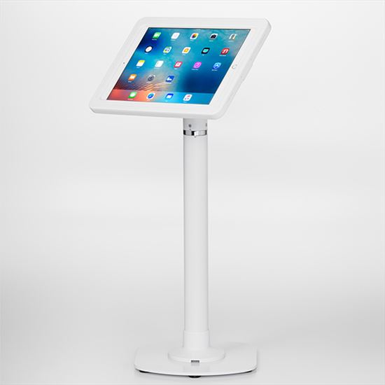 ArmorActive Pipeline Kiosk White Tablet Multimedia stand1