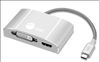 Siig CB-TC0911-S1 interface hub USB 3.2 Gen 1 (3.1 Gen 1) Type-C 5400 Mbit/s Silver1