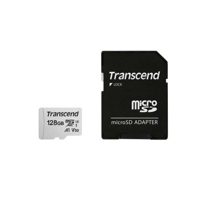 Transcend TS128GUSD300S-A memory card 128 GB MicroSDXC NAND Class 101