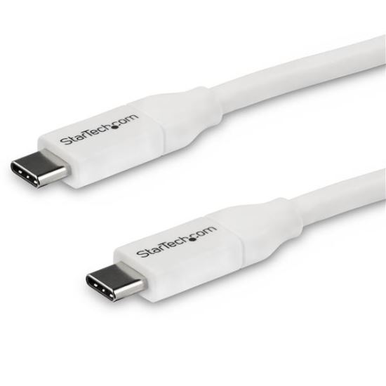 StarTech.com USB2C5C4MW USB cable 157.5" (4 m) USB 3.2 Gen 1 (3.1 Gen 1) USB C White1